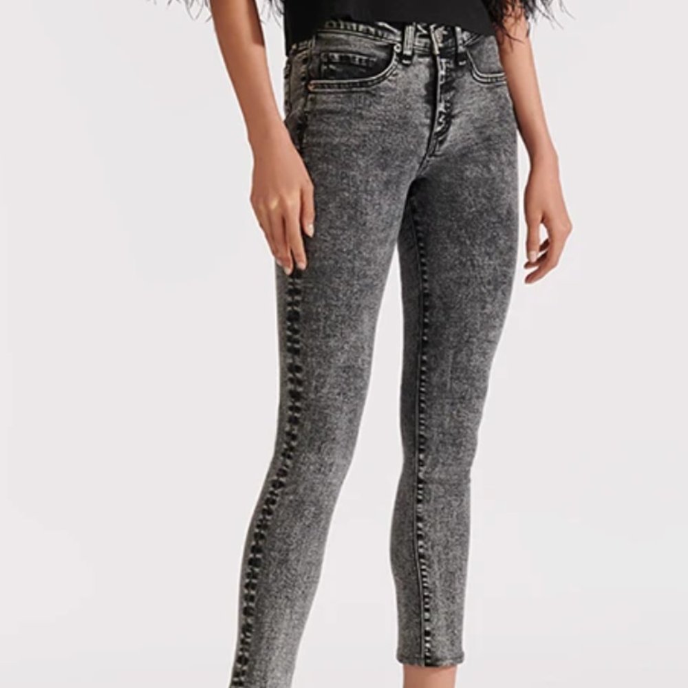 Veronica Beard Brooke Mid-Rise Skinny Jean